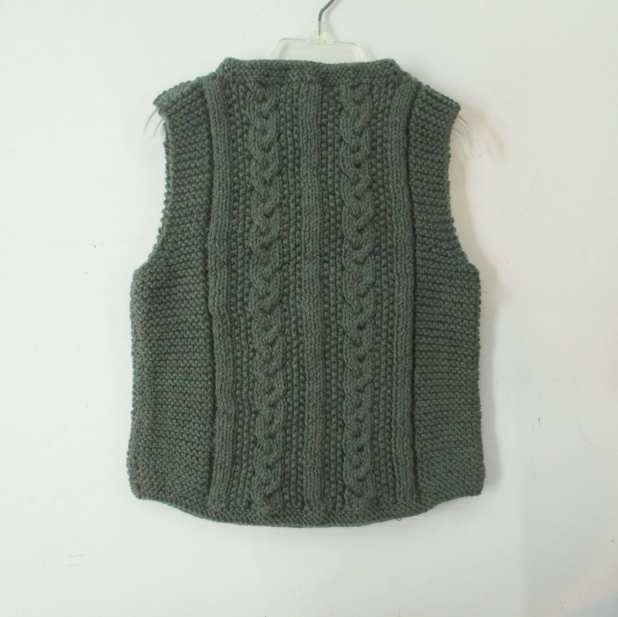 irish sweater vest